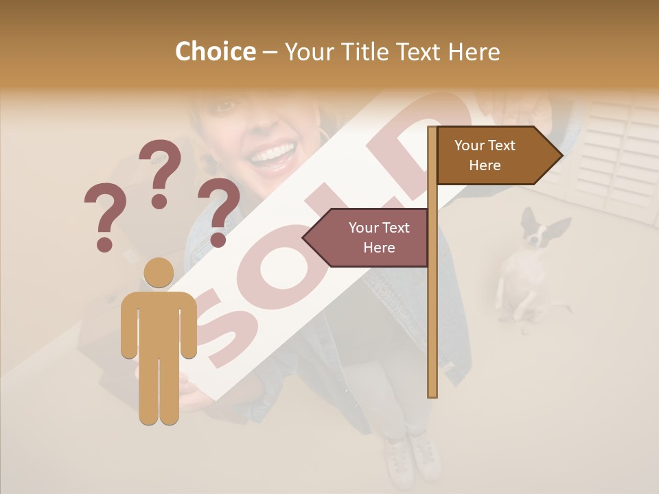 Room Happy Wide PowerPoint Template