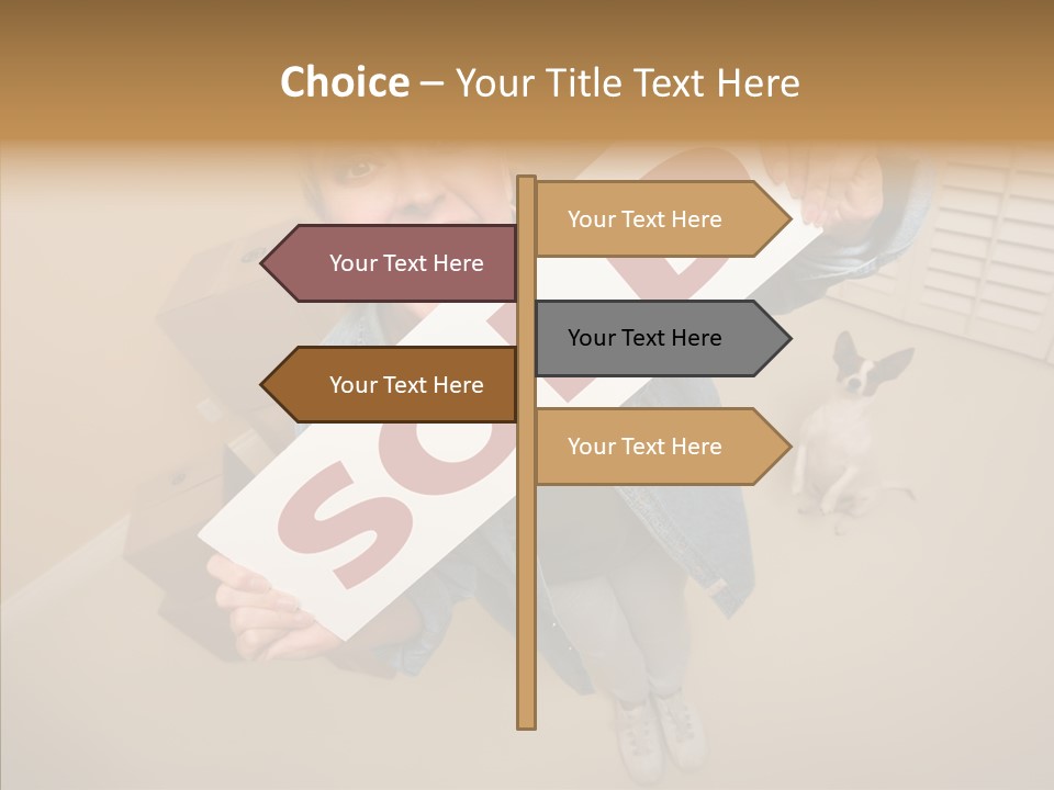 Room Happy Wide PowerPoint Template