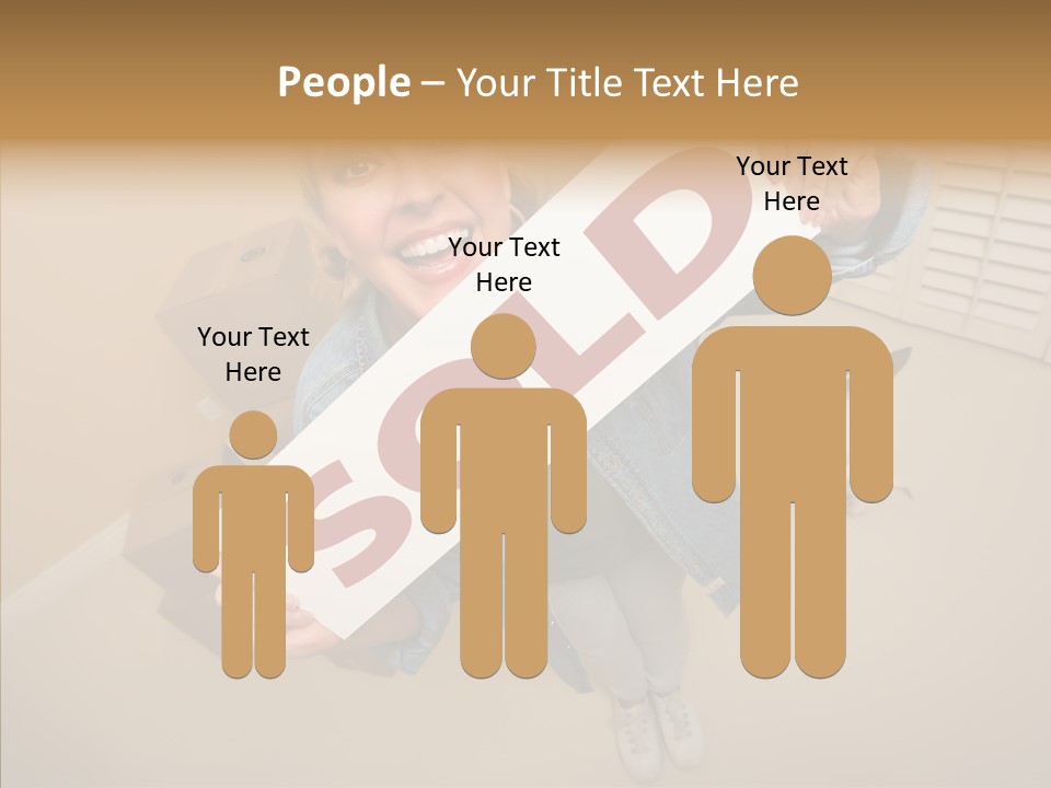 Room Happy Wide PowerPoint Template