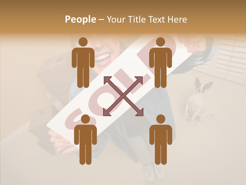 Room Happy Wide PowerPoint Template