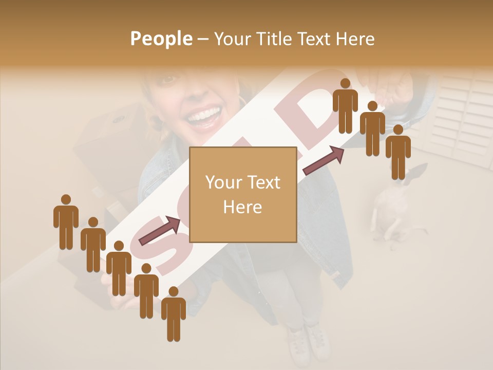 Room Happy Wide PowerPoint Template