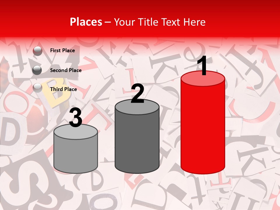 Layers Collage Black PowerPoint Template