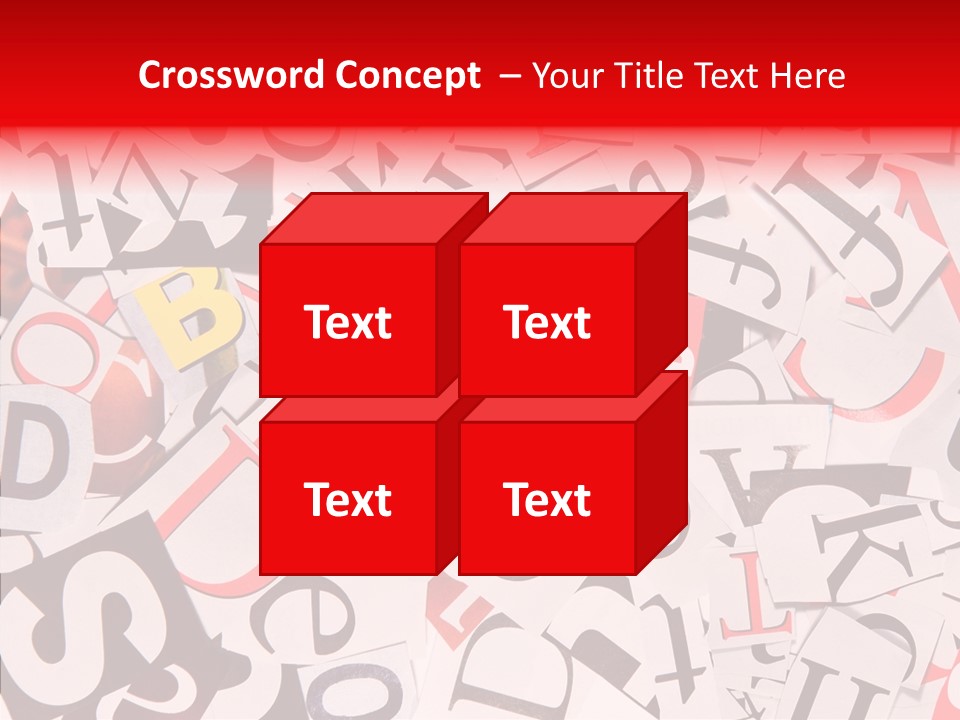 Layers Collage Black PowerPoint Template