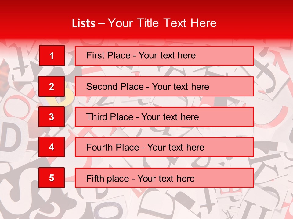 Layers Collage Black PowerPoint Template