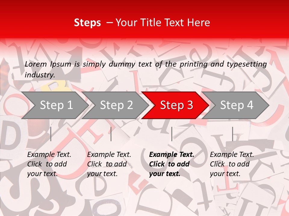 Layers Collage Black PowerPoint Template