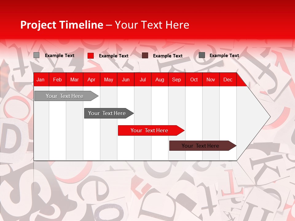 Layers Collage Black PowerPoint Template