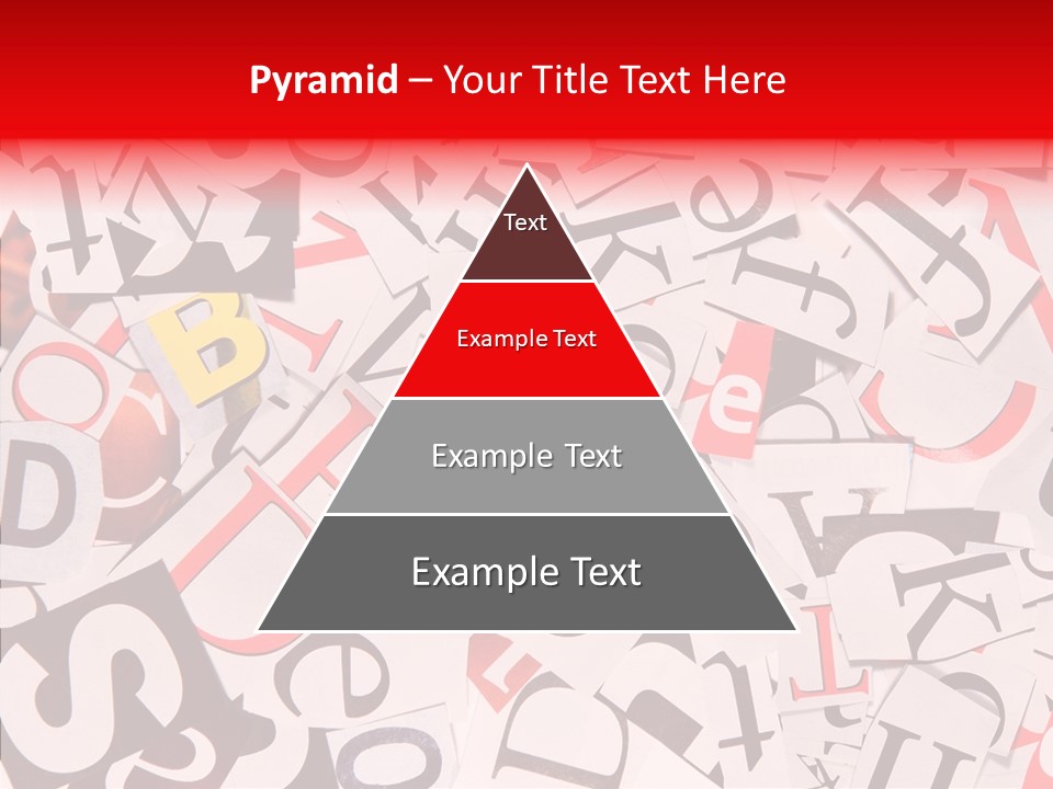 Layers Collage Black PowerPoint Template