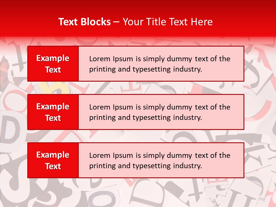 Layers Collage Black PowerPoint Template