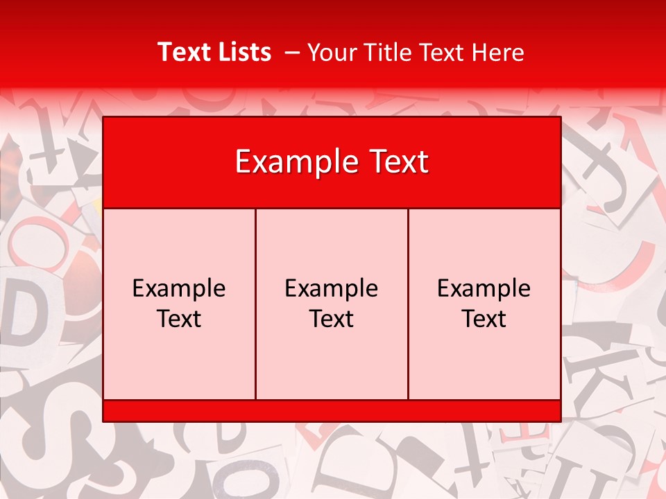 Layers Collage Black PowerPoint Template