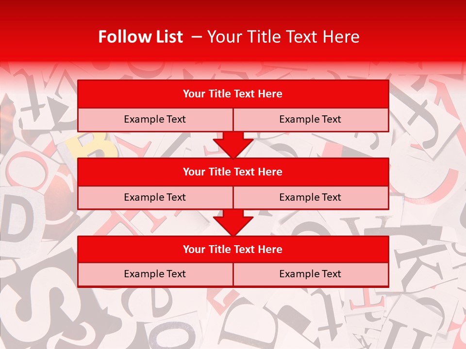 Layers Collage Black PowerPoint Template