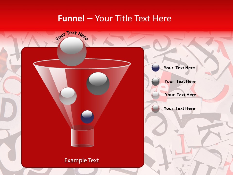 Layers Collage Black PowerPoint Template