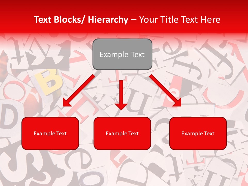 Layers Collage Black PowerPoint Template