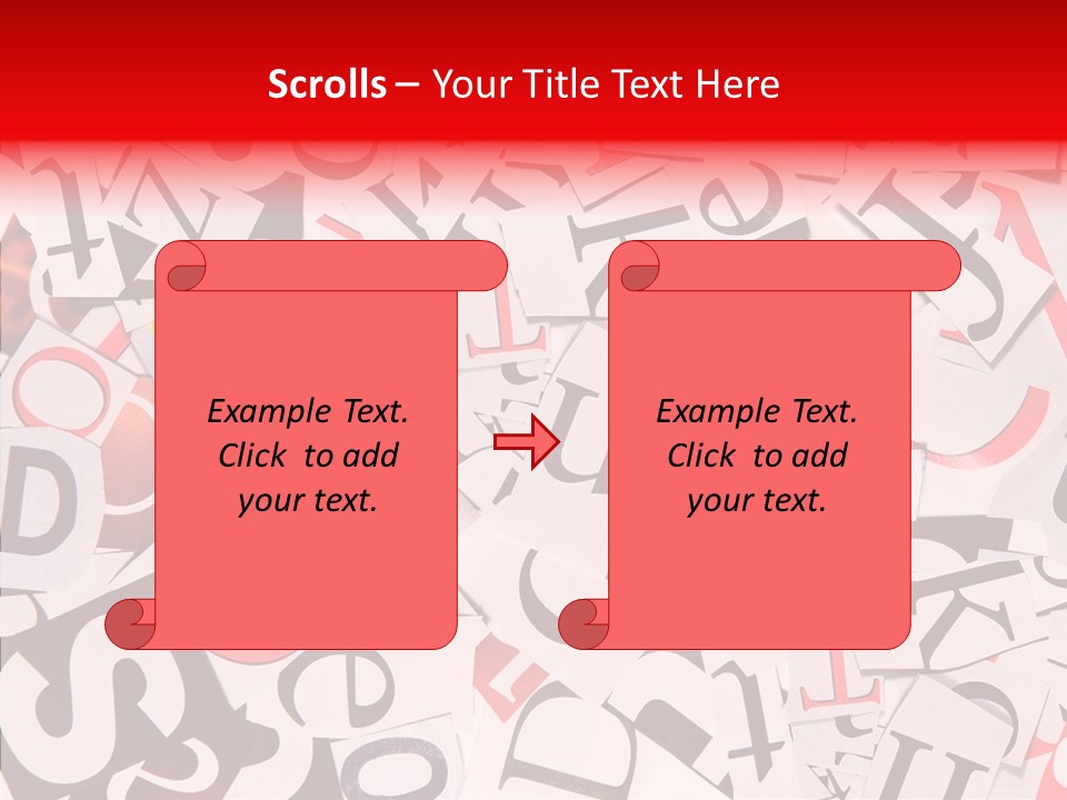 Layers Collage Black PowerPoint Template