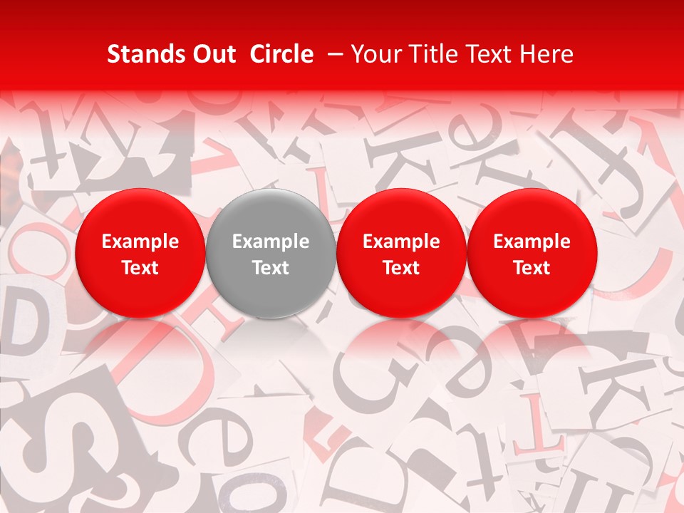 Layers Collage Black PowerPoint Template