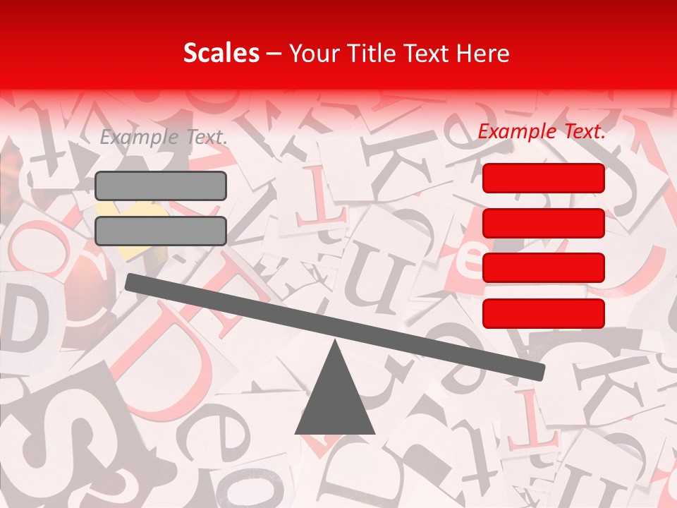 Layers Collage Black PowerPoint Template