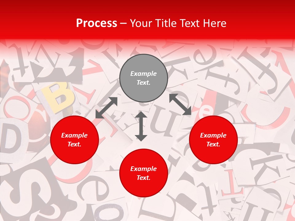 Layers Collage Black PowerPoint Template