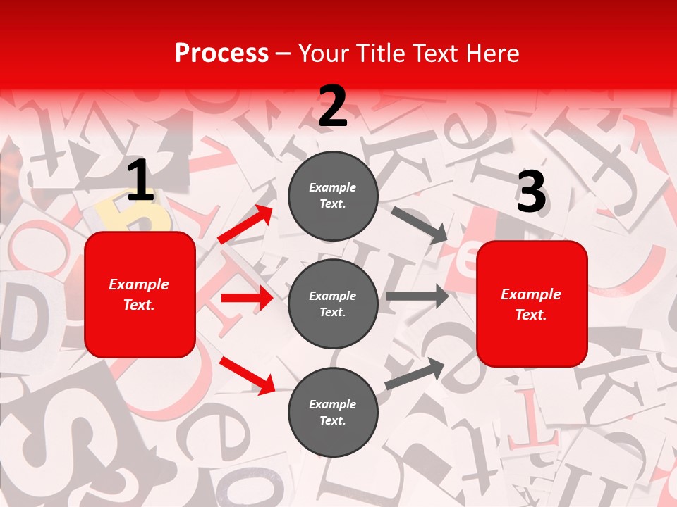 Layers Collage Black PowerPoint Template