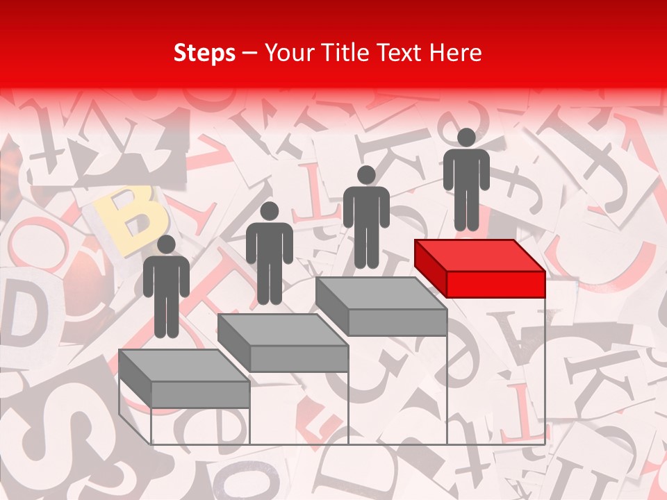 Layers Collage Black PowerPoint Template
