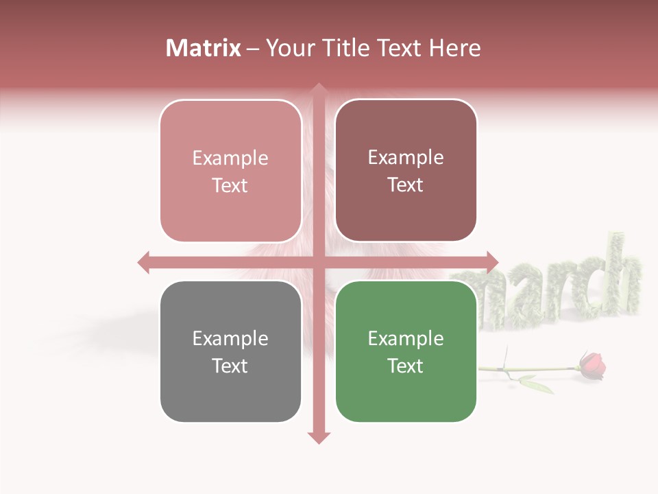 Love Red Holiday PowerPoint Template