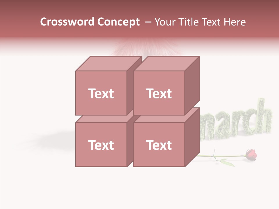 Love Red Holiday PowerPoint Template