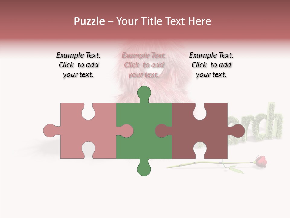 Love Red Holiday PowerPoint Template