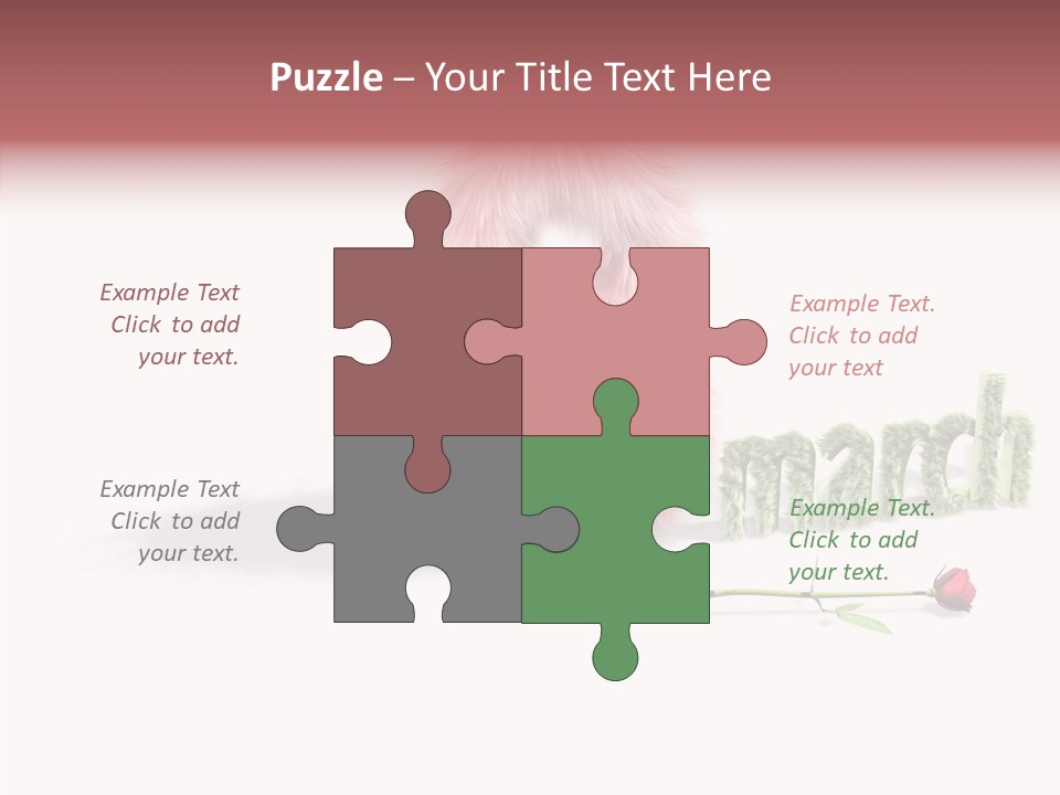 Love Red Holiday PowerPoint Template