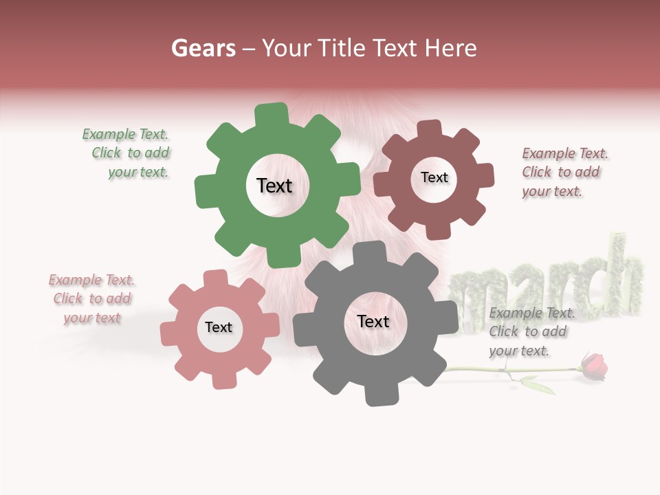 Love Red Holiday PowerPoint Template