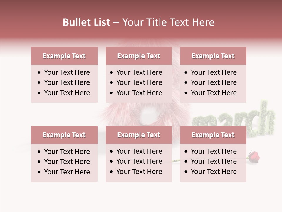 Love Red Holiday PowerPoint Template