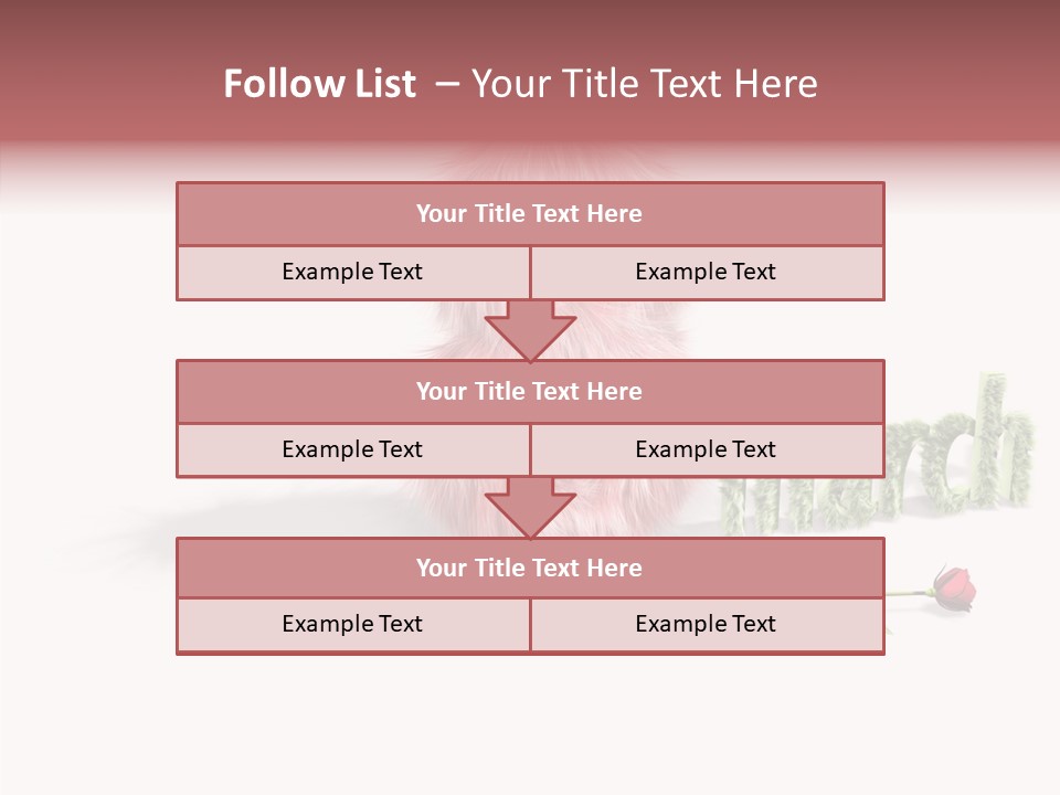 Love Red Holiday PowerPoint Template