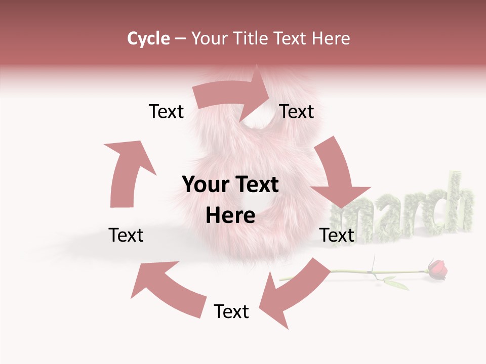 Love Red Holiday PowerPoint Template