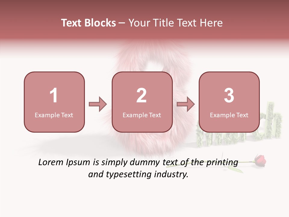 Love Red Holiday PowerPoint Template