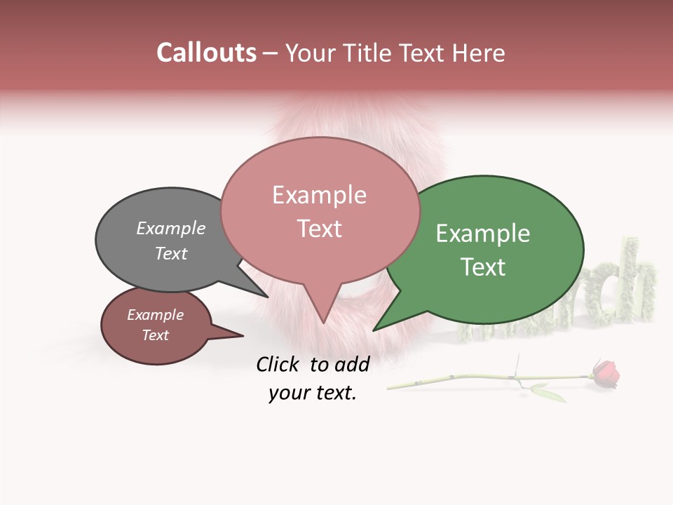 Love Red Holiday PowerPoint Template