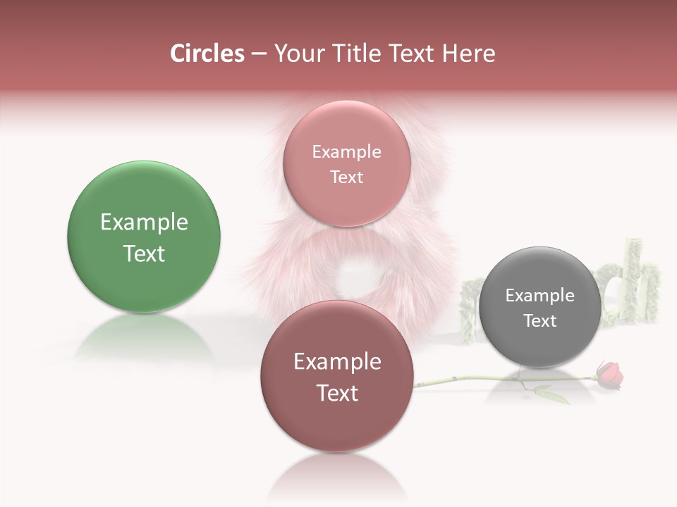 Love Red Holiday PowerPoint Template