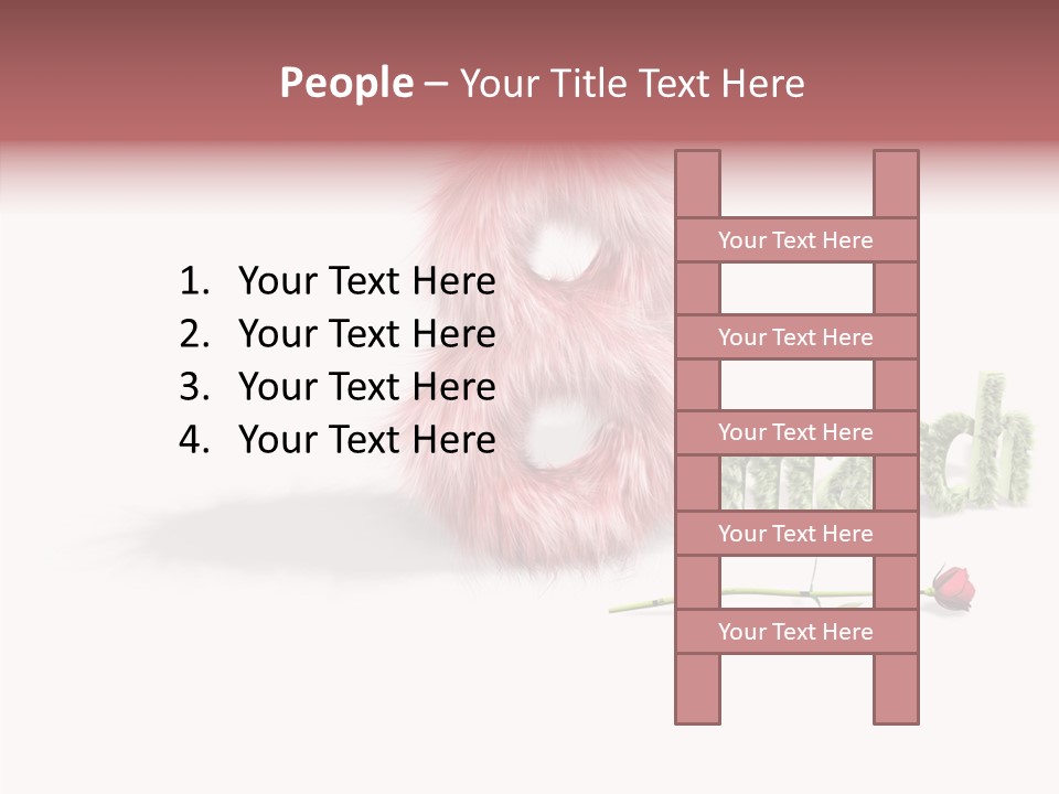 Love Red Holiday PowerPoint Template