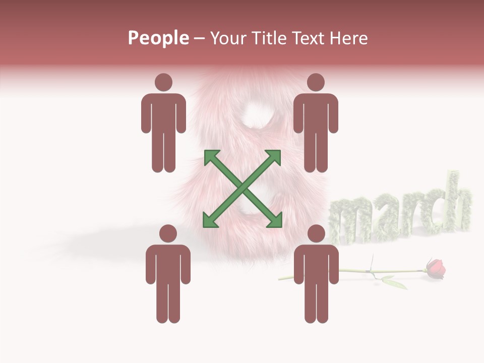 Love Red Holiday PowerPoint Template