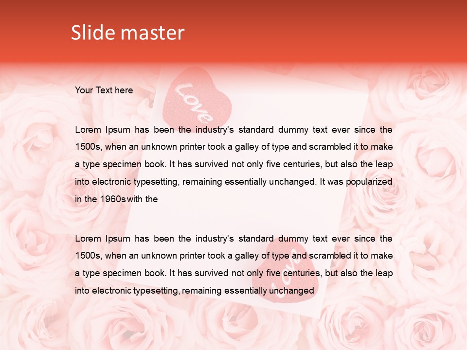 Gift Romance Two PowerPoint Template