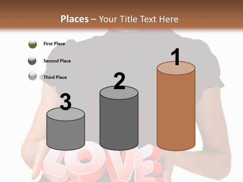 White Pretty Displaying PowerPoint Template