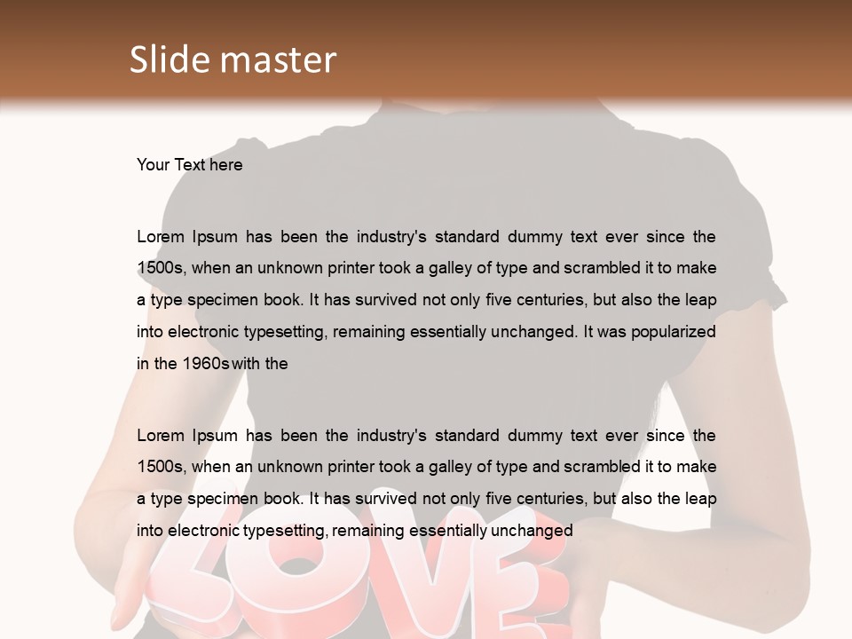 White Pretty Displaying PowerPoint Template