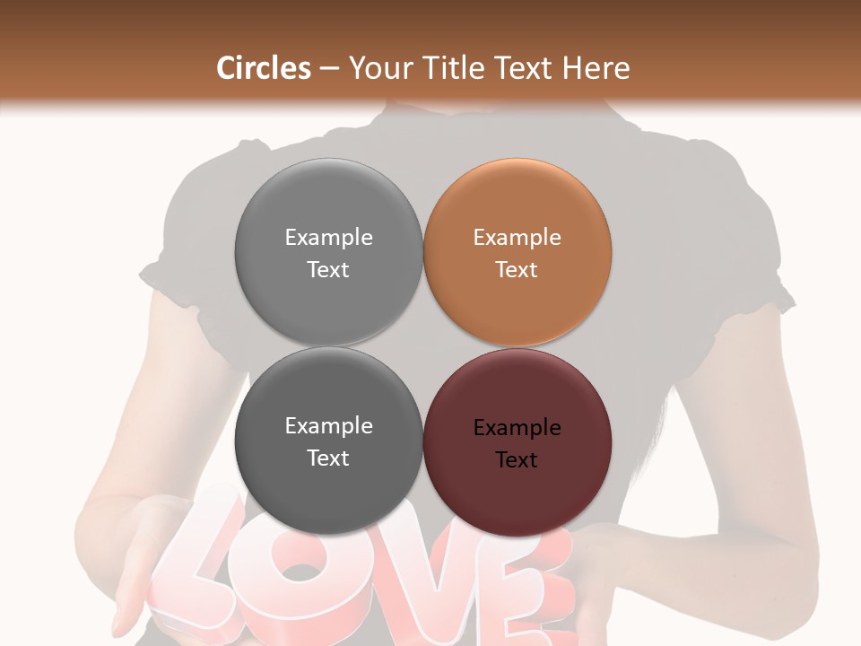 White Pretty Displaying PowerPoint Template