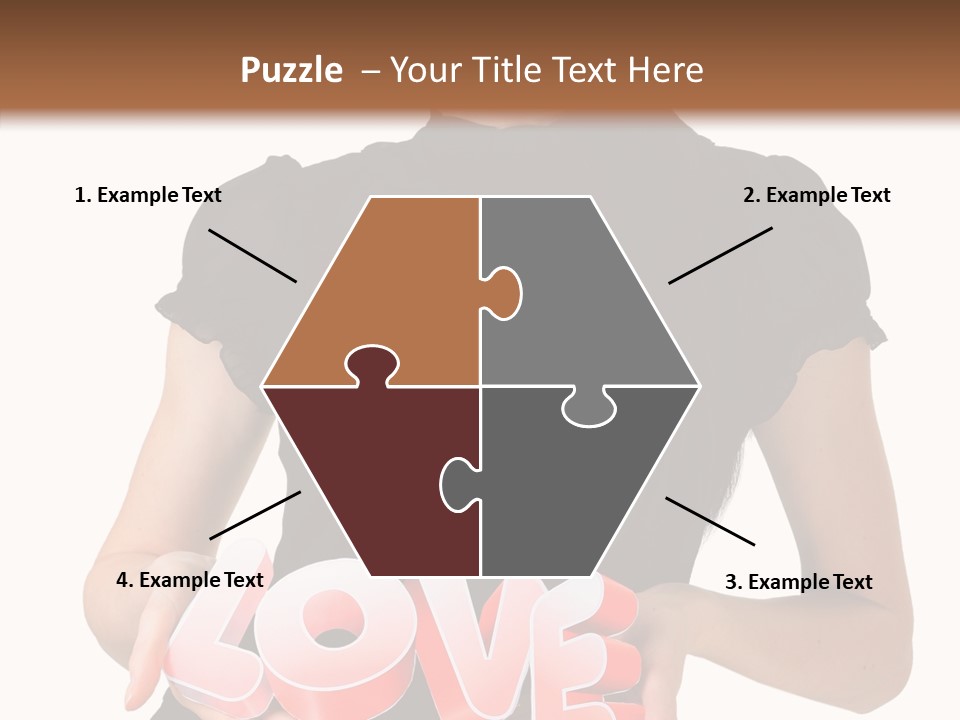 White Pretty Displaying PowerPoint Template