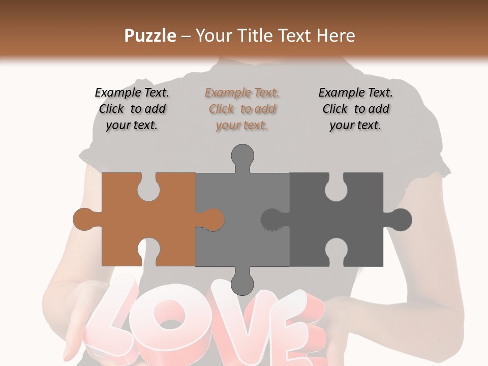 White Pretty Displaying PowerPoint Template