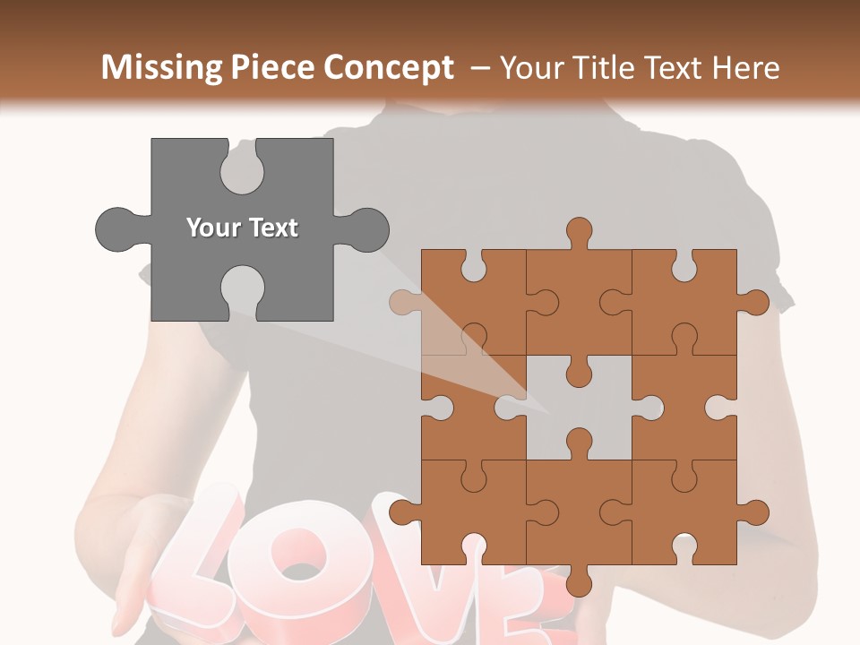 White Pretty Displaying PowerPoint Template