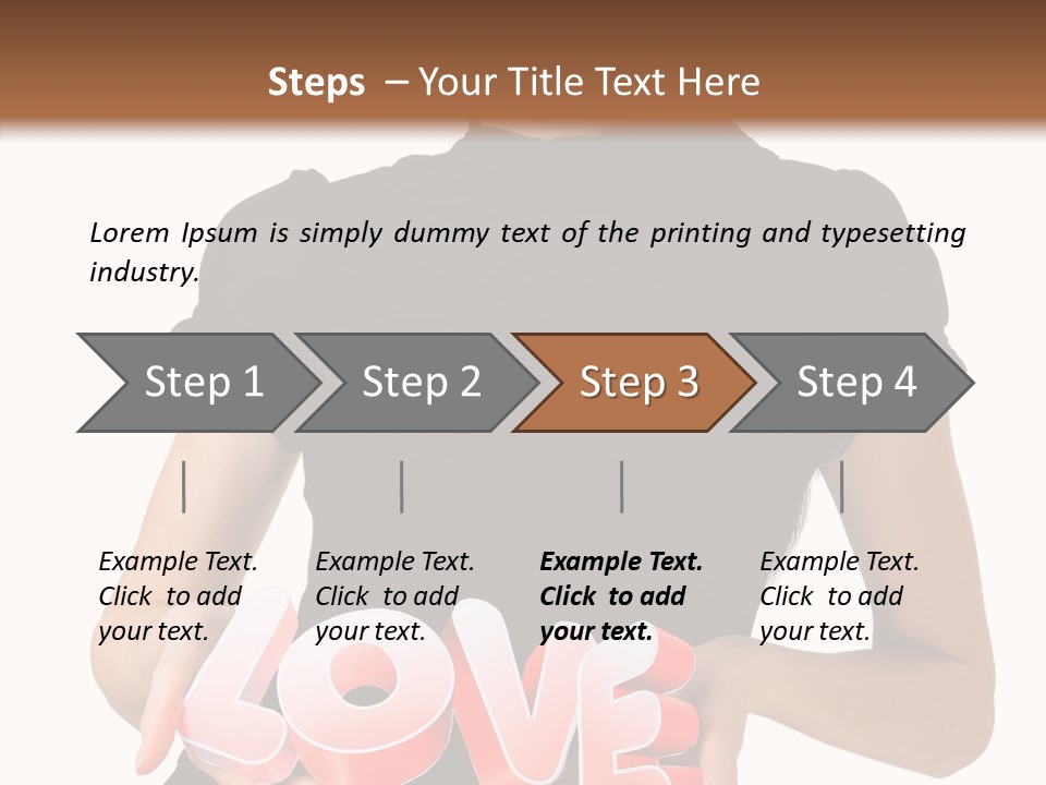 White Pretty Displaying PowerPoint Template