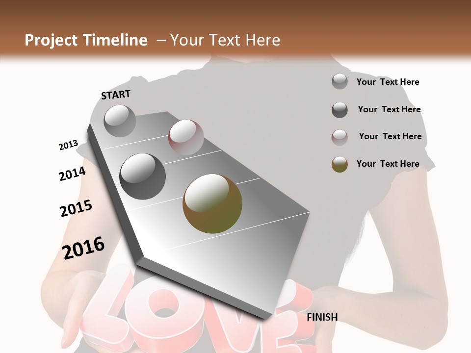 White Pretty Displaying PowerPoint Template