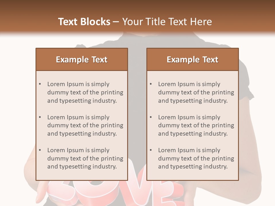 White Pretty Displaying PowerPoint Template