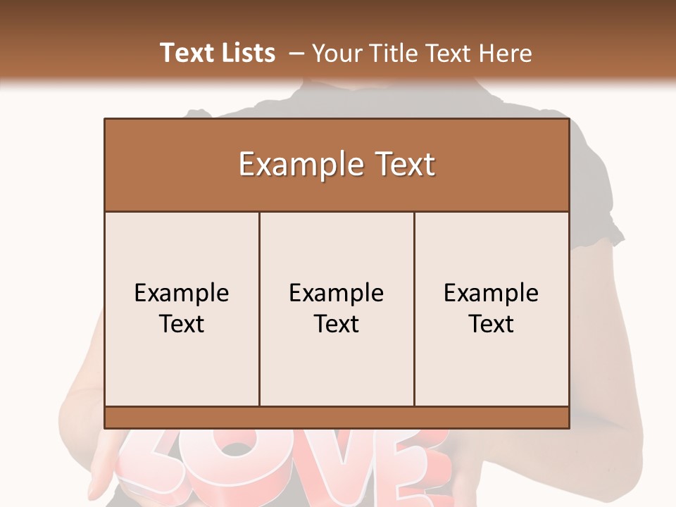 White Pretty Displaying PowerPoint Template