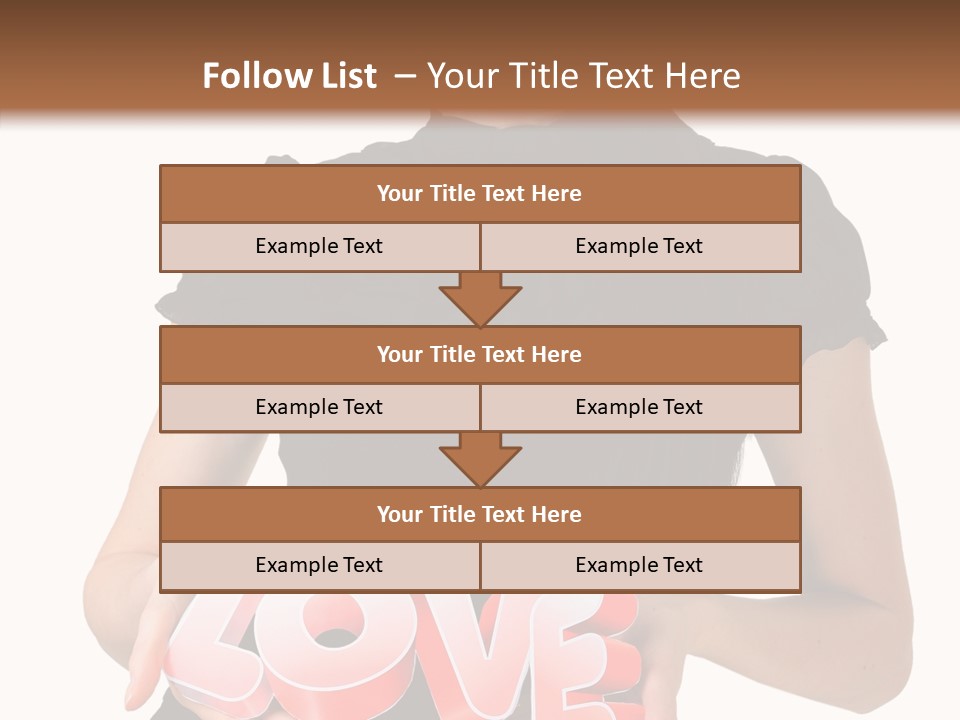 White Pretty Displaying PowerPoint Template