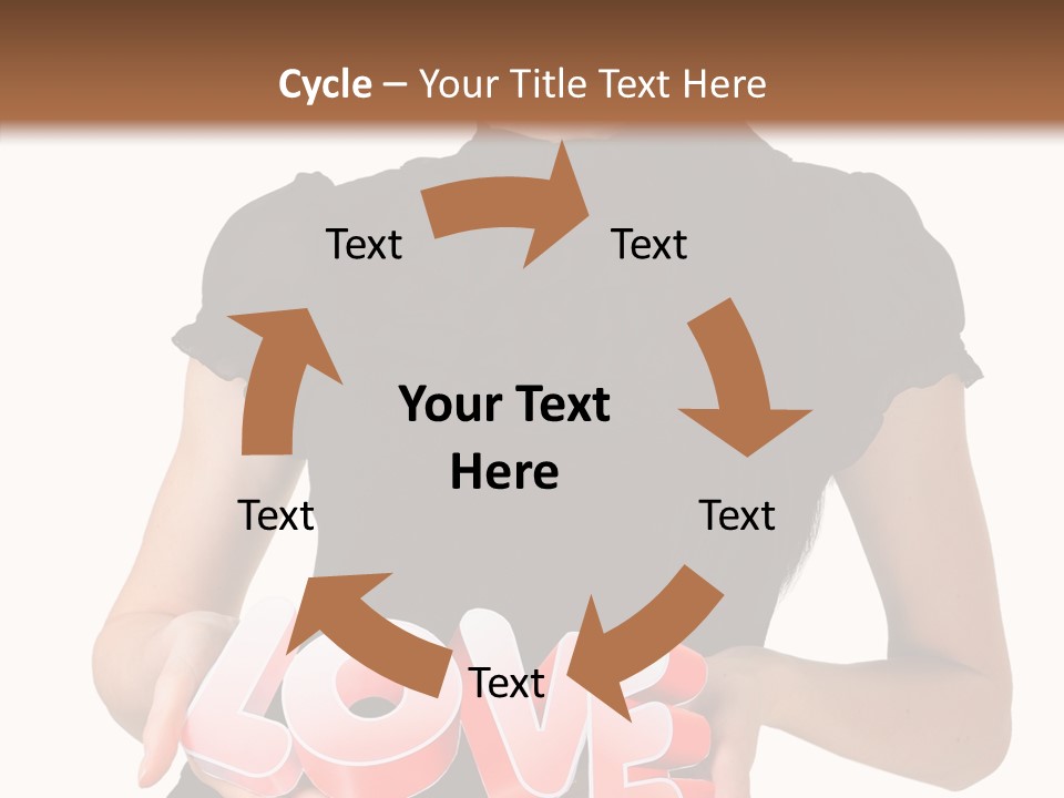 White Pretty Displaying PowerPoint Template