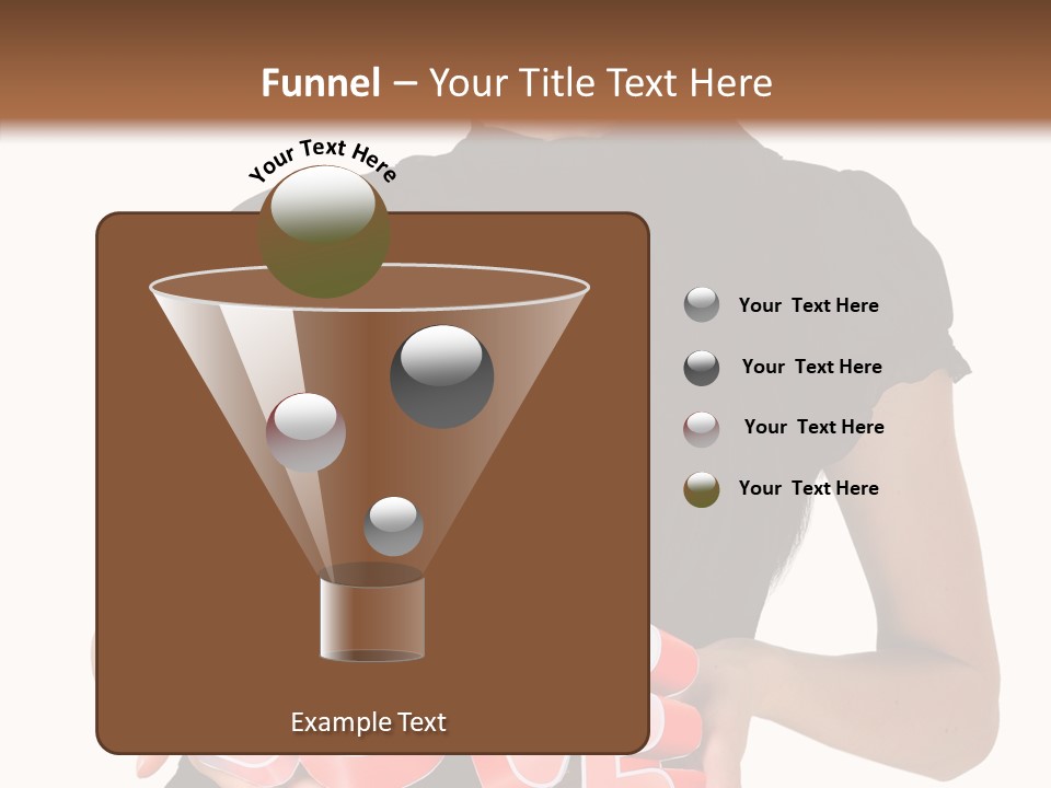 White Pretty Displaying PowerPoint Template