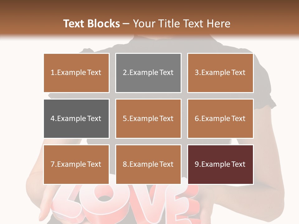 White Pretty Displaying PowerPoint Template